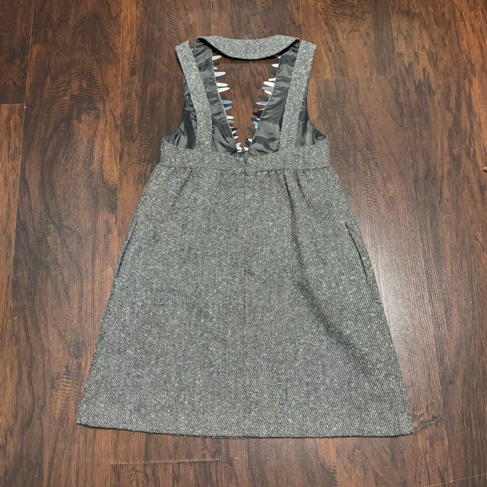 Anna Sui for Target Gossip Girls Collection Elegant Gray Sleeveless Dress 3 XS - Picture 12 of 16